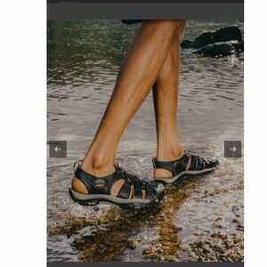 Keen Newport  H2 Water Sandals With Anti-odor Protection Gray Men’s Footwear